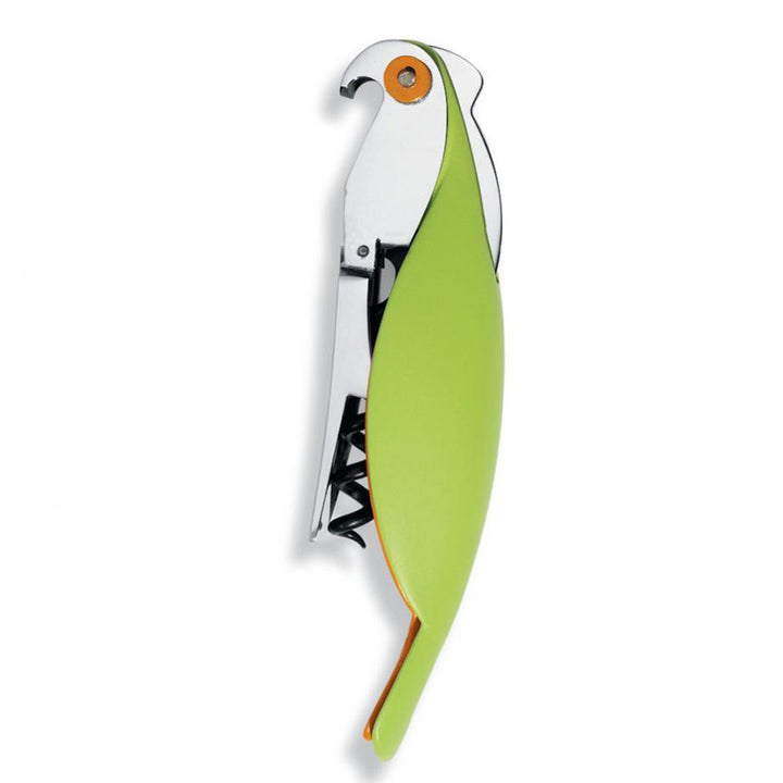 Alessi Parrot Sommelier Corkscrew Green AAM32 GR