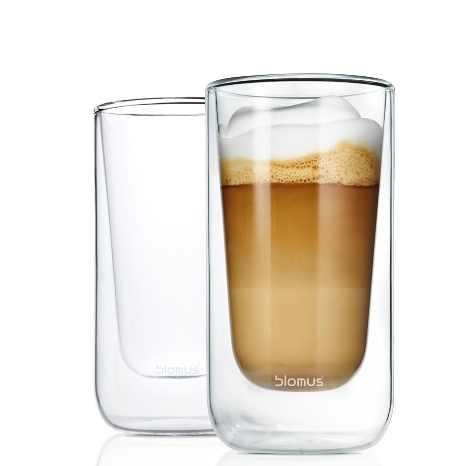 Blomus Nero Thermo Capuccino Glasses