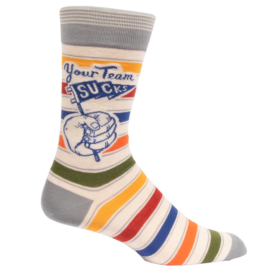 BlueQ Men's Crew Socks