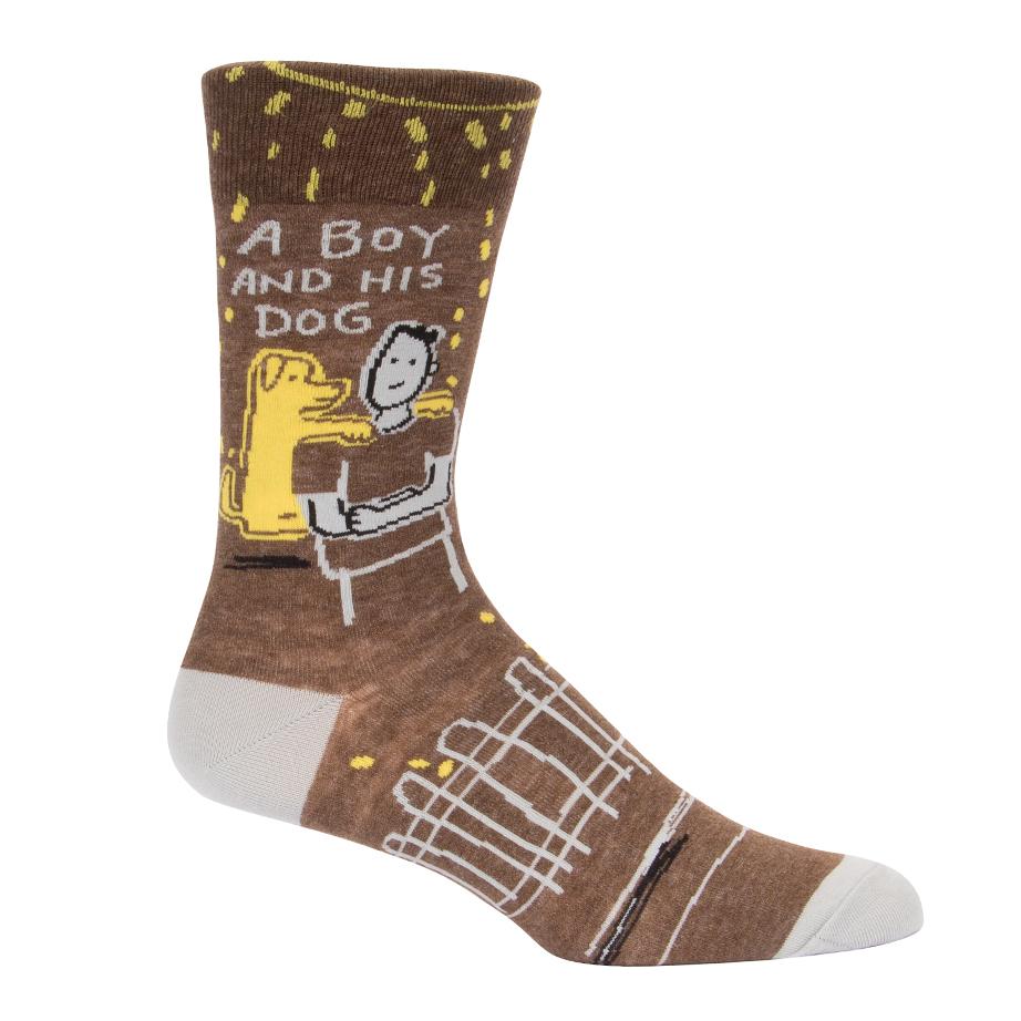 BlueQ Men's Crew Socks