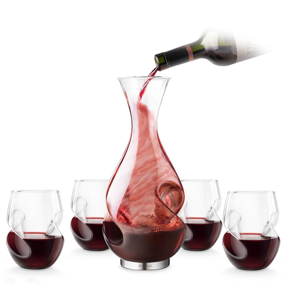L'Grand Conundrum Aerator Decanter Set