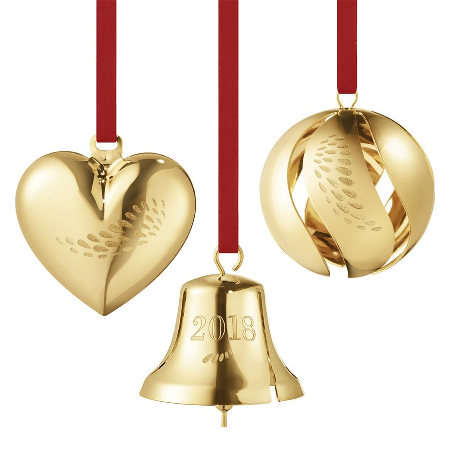 Georg Jensen 2018 Christmas Collectibles | Gold
