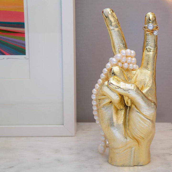 Peace Sign Sculpture