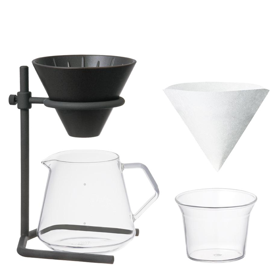 Kinto S04 Brewer Stand Set Black SCS-04