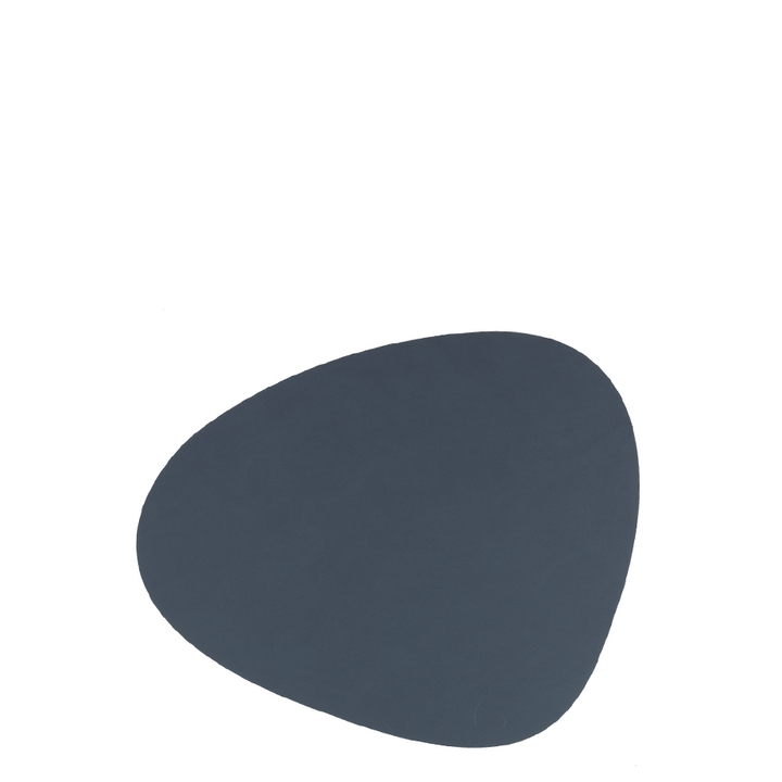 Curve Leather Glass Mat