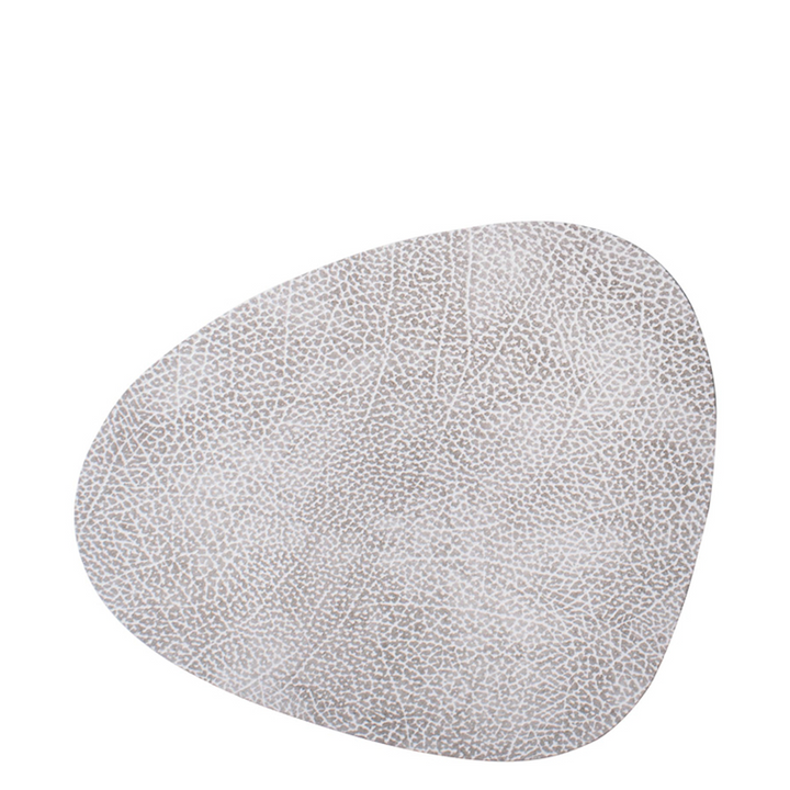 Curve Leather Table Mat | Small