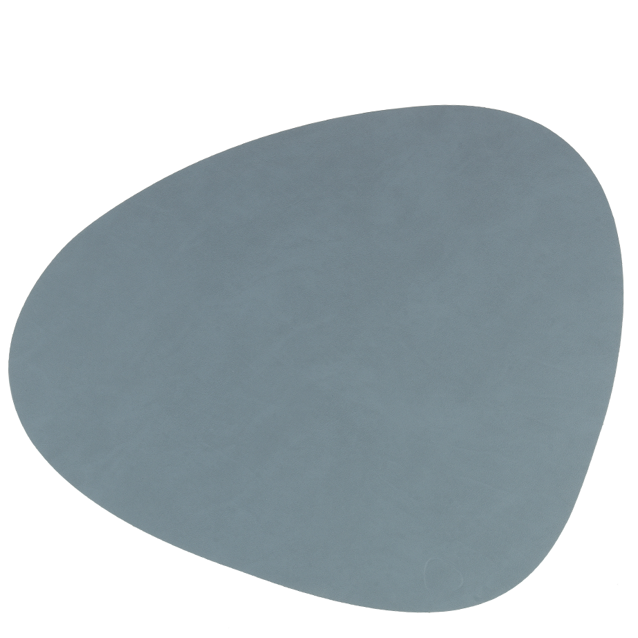 Curve Leather Table Mat | Large