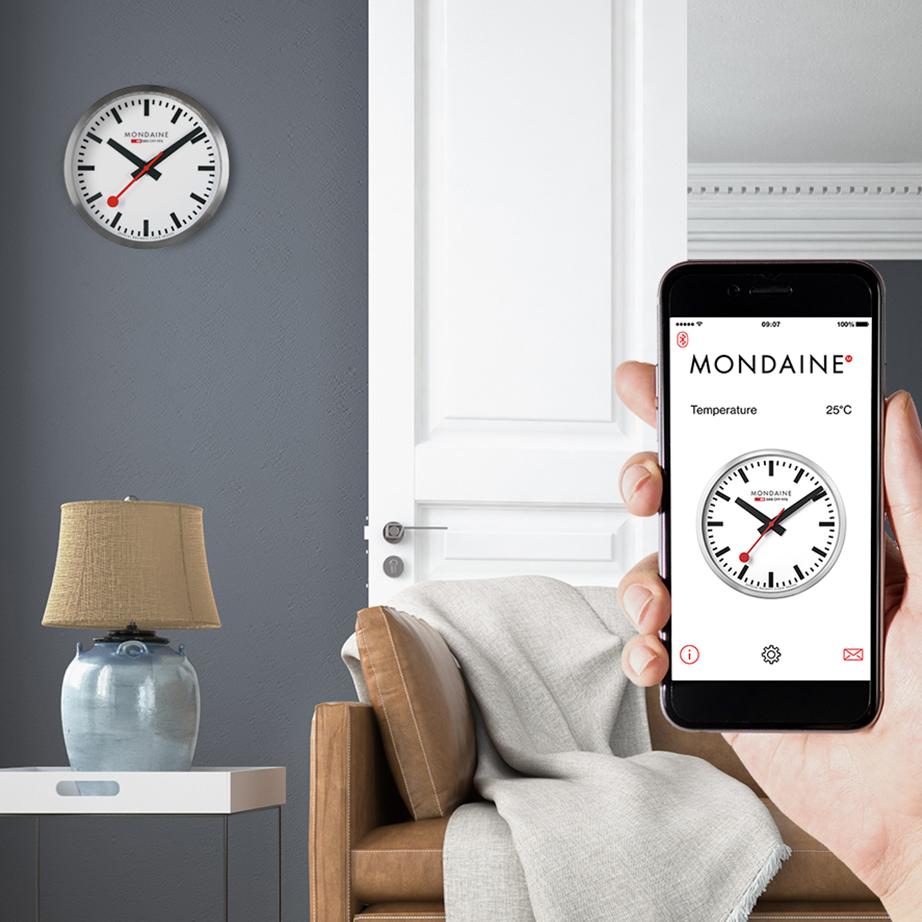 Mondaine Swiss Railways Stop 2 Go Clock