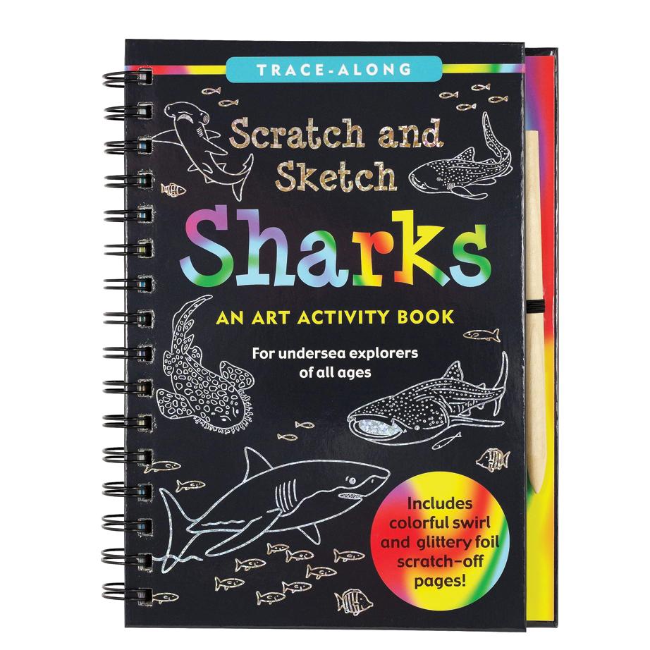 Scratch & Sketch Art Activity Books