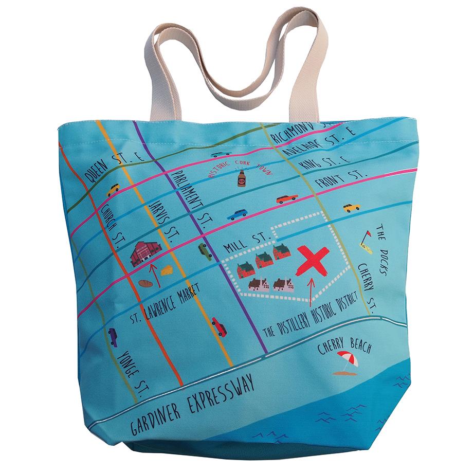 Distillery District Tote Bag