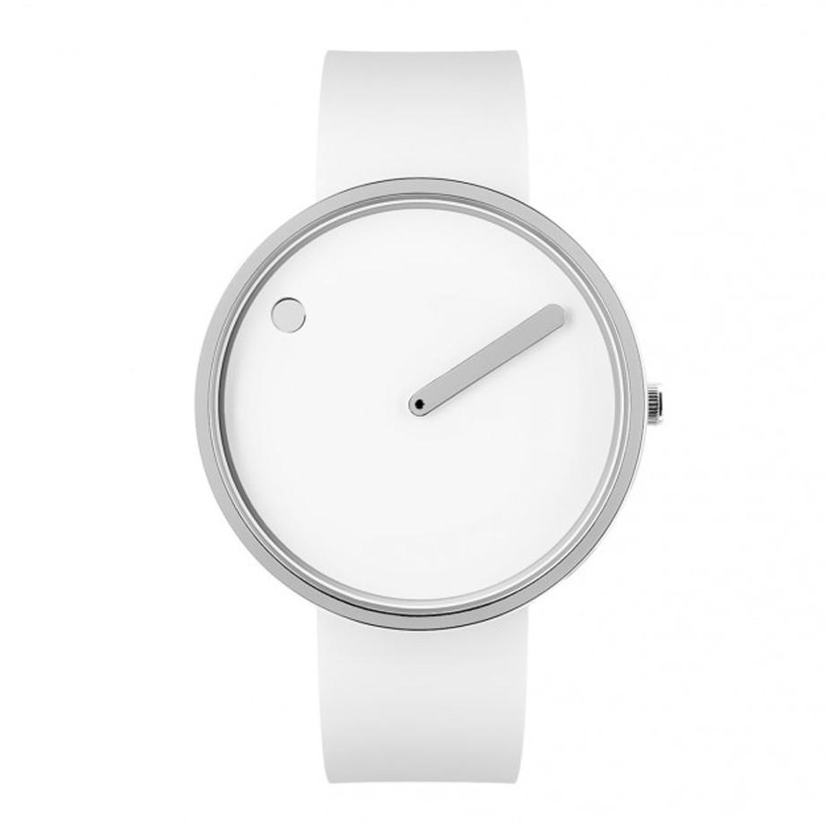 PICTO Watch 40mm White Silicone 3943364
