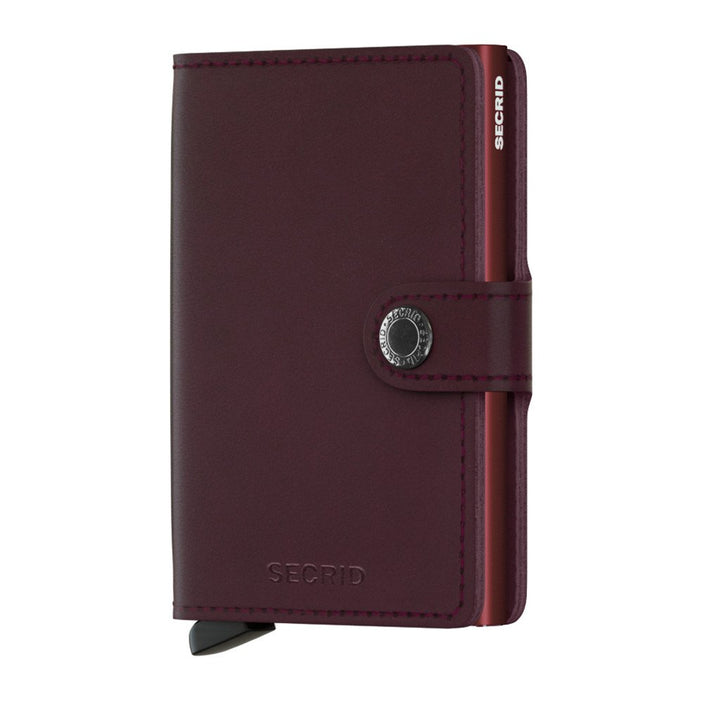 Secrid Original Miniwallet Bordeaux with Bordeaux Cardprotector