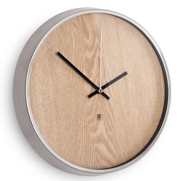 Umbra Madera Wall Clock Natural 118413-392