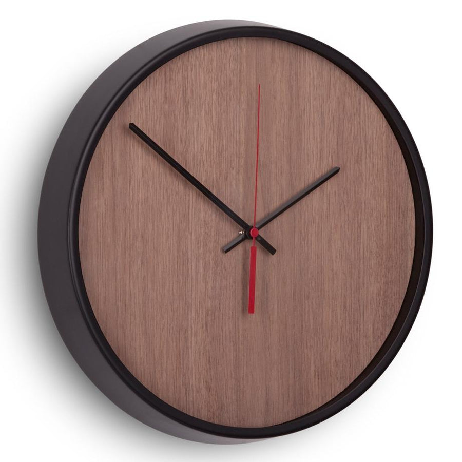 Umbra Madera Wall Clock Walnut 118413-048