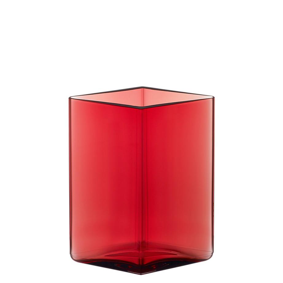 iittala Ruutu Vase | Cranberry
