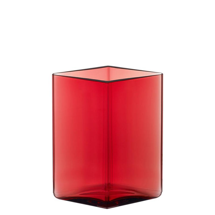 iittala Ruutu Vase | Cranberry