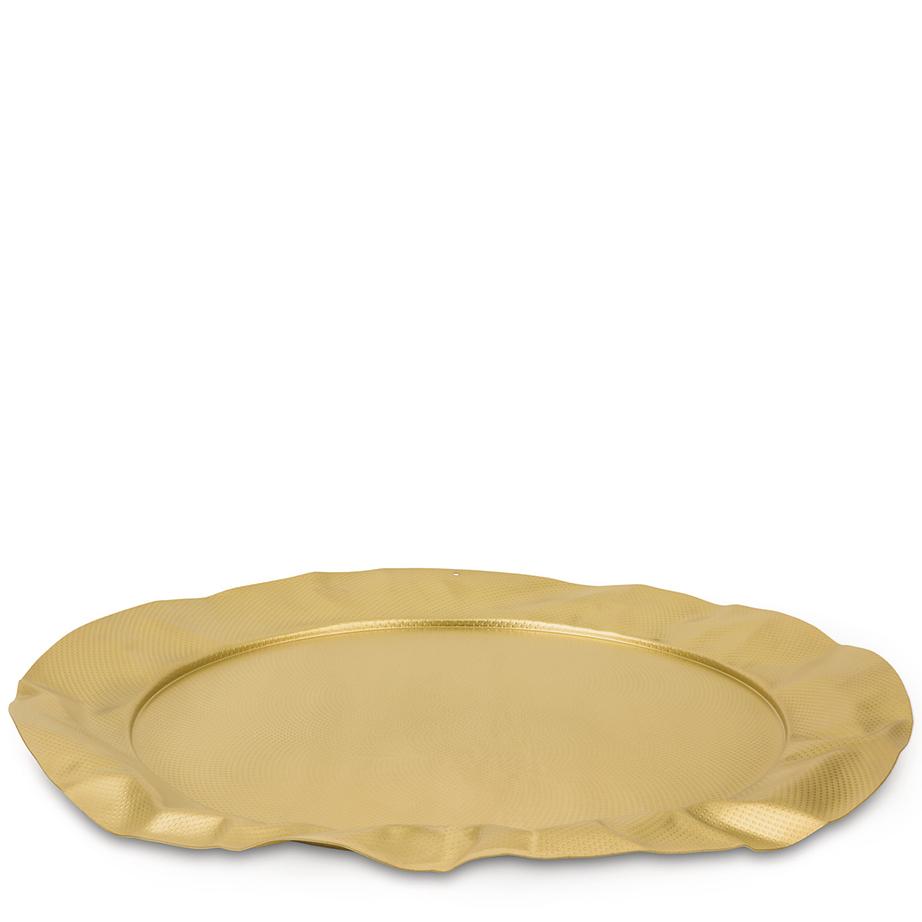 Alessi Extra Ordinary Metal Collection Foix Tray Brass 90039 BR