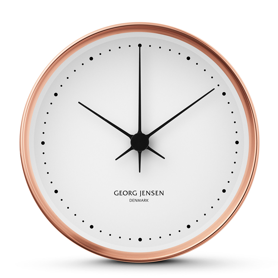 Georg Jensen Koppel Copper Clock 22cm 3587523