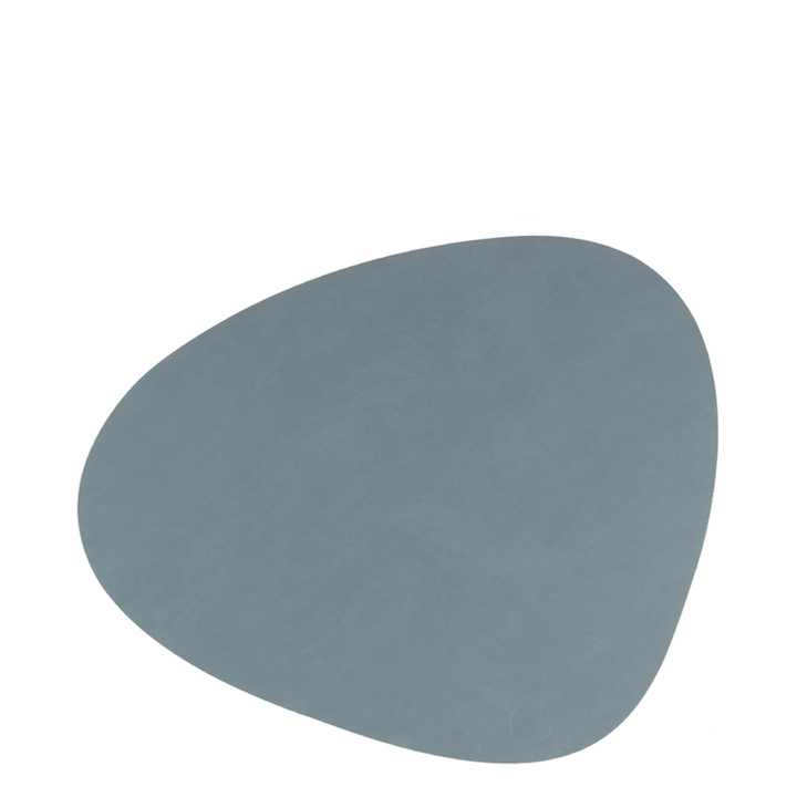 Curve Leather Table Mat | Small