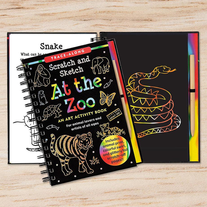 Scratch & Sketch Art Activity Books