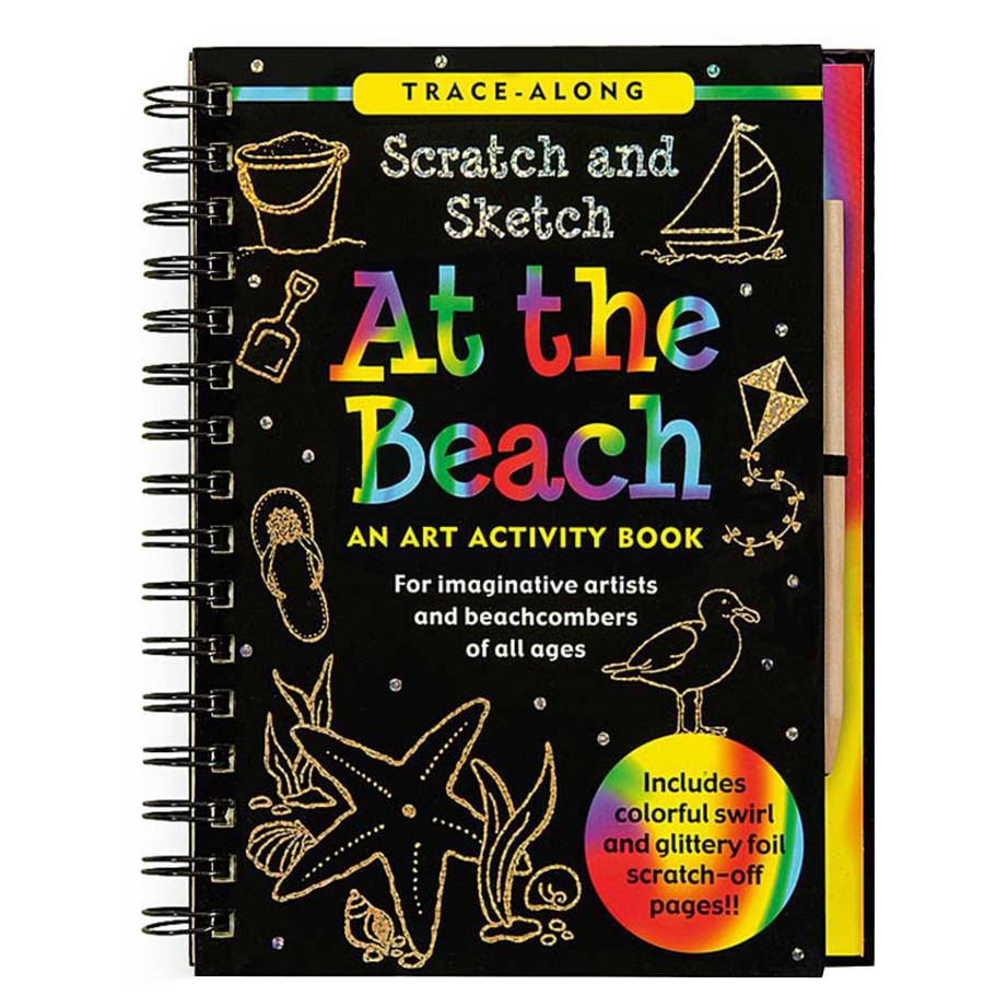 Scratch & Sketch Art Activity Books