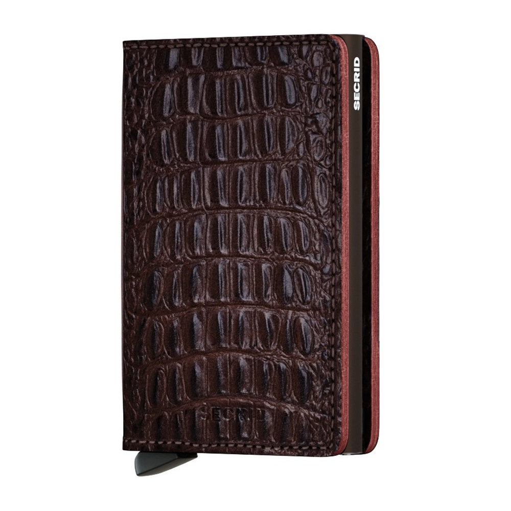 Secrid Slimwallet Nile Collection Brown w/Brown Cardprotector