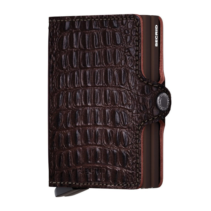 Secrid Twinwallet Nile Collection Brown w/Brown Cardprotector