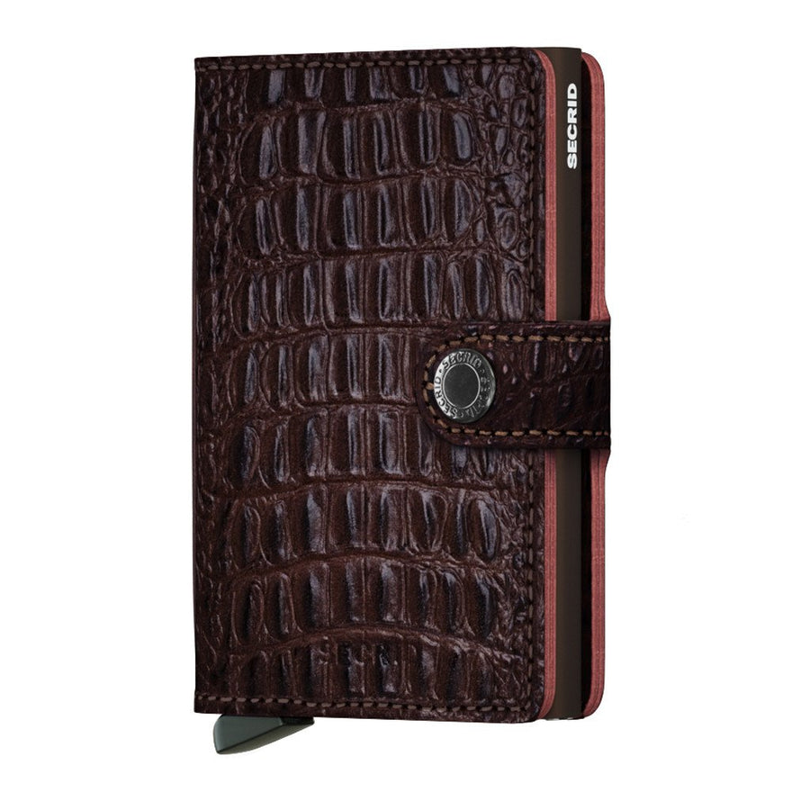 Secrid Miniwallet Nile Collection Brown w/Brown Cardprotector