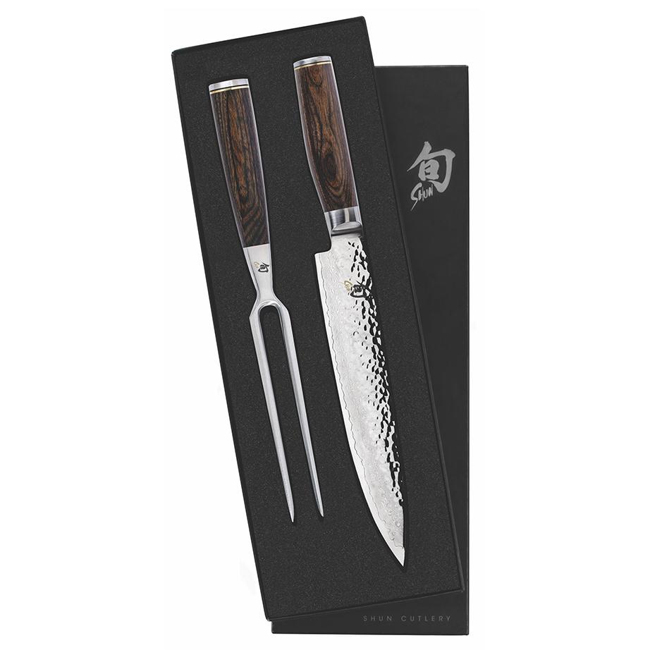 Shun Premier Knives 2-Piece Carving Set TDMS 0200