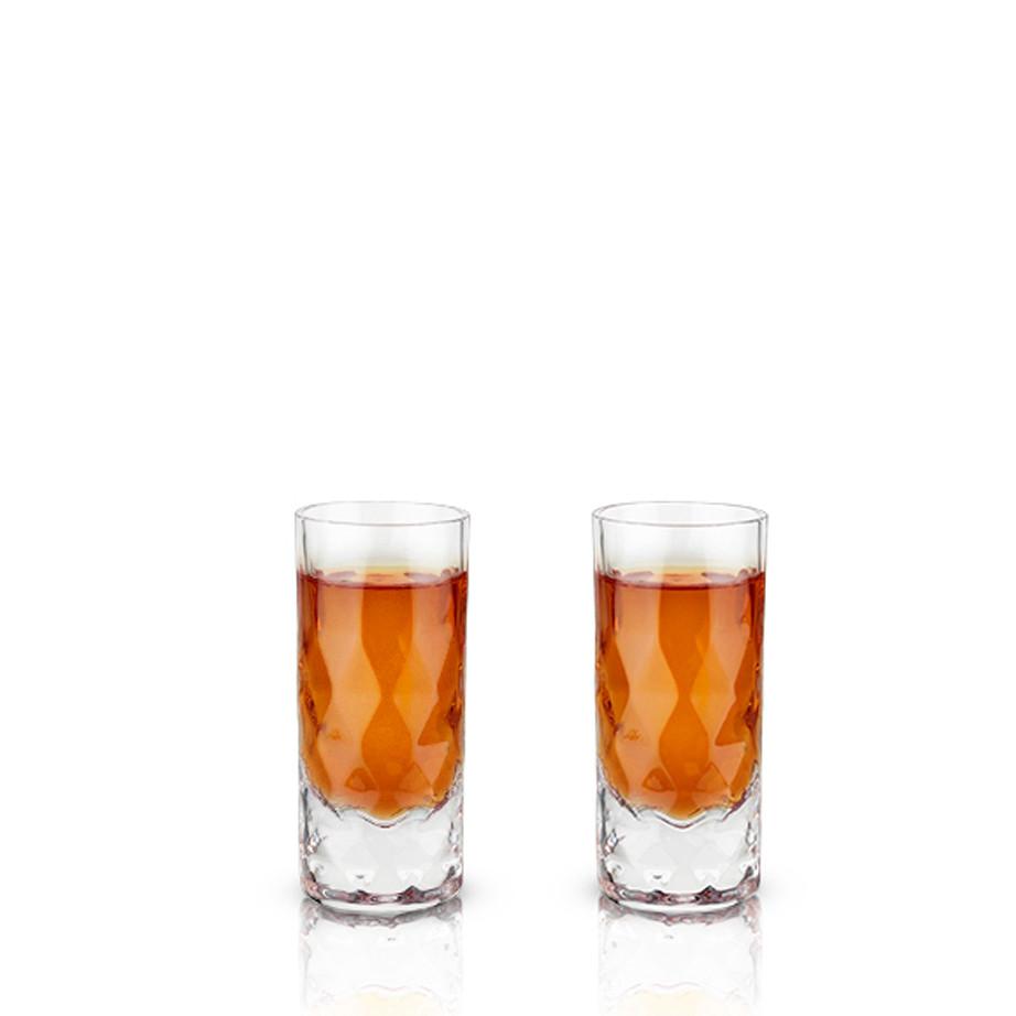 Viski Gem Crystal Shot Glasses 5251