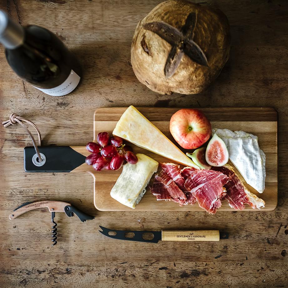 Cheese and Wine Serving Board Set